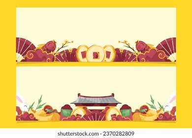Chinese New Year Frame Background