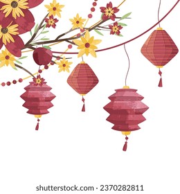Chinese New Year Frame Background