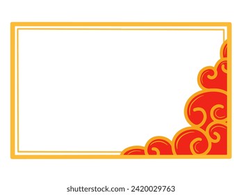 Chinese New Year Frame Background
