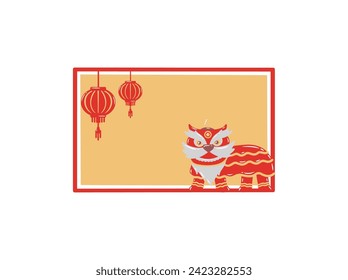 Chinese New Year Frame Background