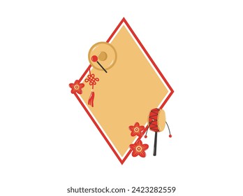 Chinese New Year Frame Background