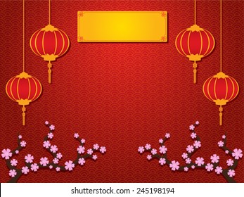 chinese new year graphic and background 