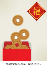 Chinese New Year Greeting card EPS10