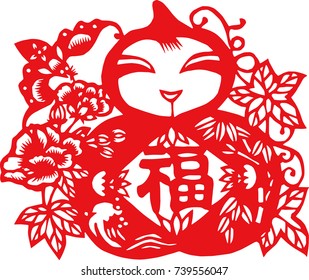 Chinese New Year greeting stickers