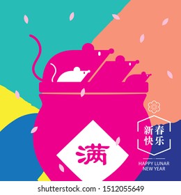 Chinese new year greetings (Chinese Translation: Happy Lunar New Year)
