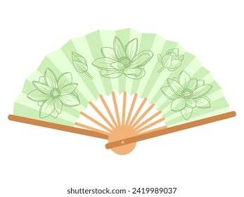 Chinese New Year Hand Fan Decoration