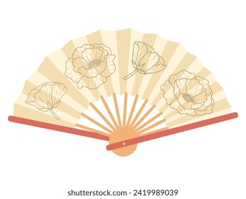 Chinese New Year Hand Fan Decoration
