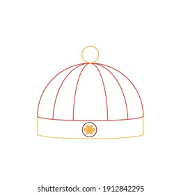 Chinese New Year icon hat Color Lines-04