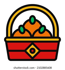 chinese new year icon illustration traditional holiday culture