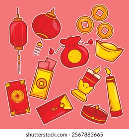 Chinese New Year Icon Set