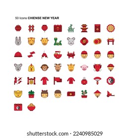 the chinese new year icon is suitable for your web, apk or project