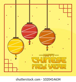 Chinese new year illustration