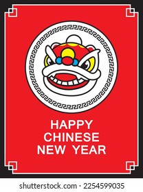 Chinese new year illustration vector design