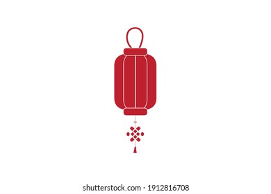 Chinese New Year Lantern 2 Glyph Icon