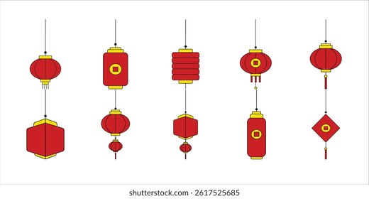 chinese new year lantern bundle