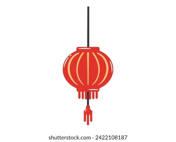 Chinese New Year Lantern Illustration