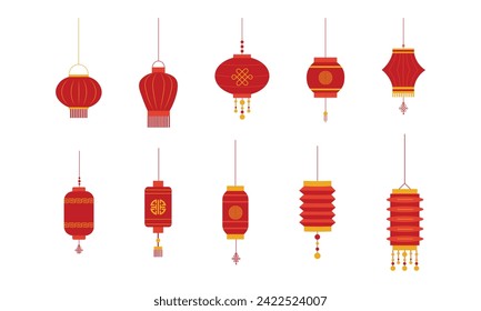 Chinese New Year Lantern Set