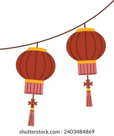 Chinese New Year Lantern Vector