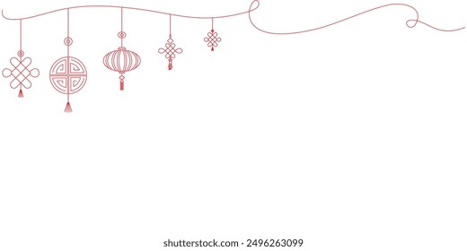 Chinese New Year Lantern Vector Design, for Chinese New Year