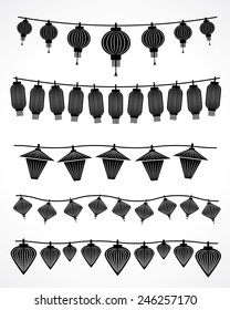 Chinese new year lanterns