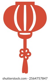 Chinese New Year lanterns vector illustration