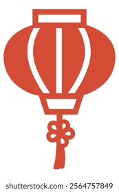 Chinese New Year lanterns vector illustration