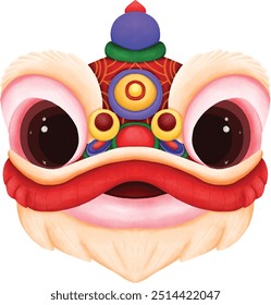 Chinese New Year Lion Mask