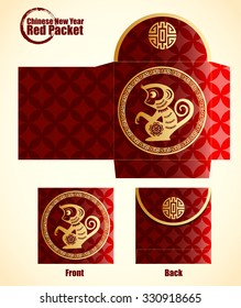 Chinese New Year Money Red Packet.