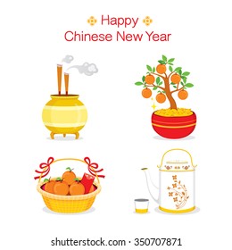 Chinese New Year Objects, Gifts, Traditional Celebration, China