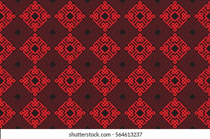 Chinese new year pattern background. Vector illustration