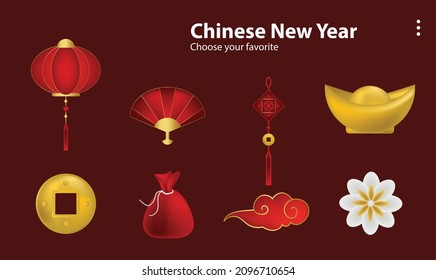 chinese new year pattern illustration background wallpaper banner template flyer poster event label backdrop modern vector design concept premium color digital card ornamental black gold luxury