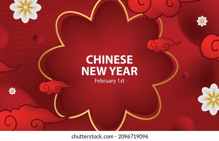 chinese new year pattern illustration background wallpaper banner template flyer poster event label backdrop modern vector design concept premium color digital card ornamental black gold luxury