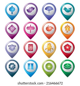 Chinese New Year Pointer Icons