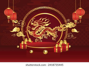 chinese new year product display