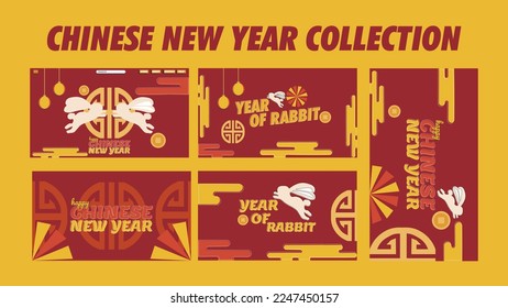 CHINESE NEW YEAR, YEAR OF RABBIT COLLECTION DESIGN