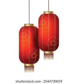 Chinese New Year red lanterns