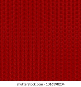 Chinese New Year seamless pattern. Oriental traditional ornament. Asian style vector illustration.