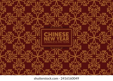 chinese new year seamless pattern background