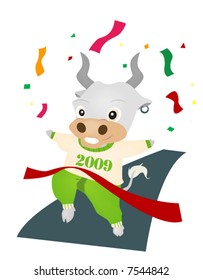 Chinese New Year Series: Year of the Ox - Vector
