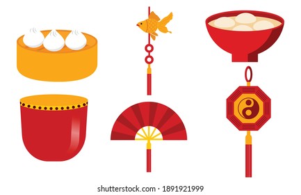 Vector de logo de Año Nuevo chino