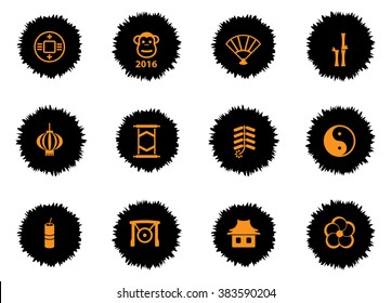 Chinese New Year simply icons