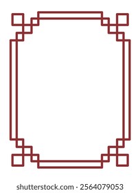 Chinese New Year Spring Festival frame