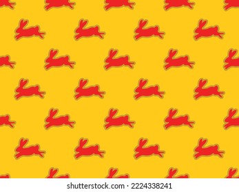 chinese new year traditional background zodiac japanese vector pattern seamless rich red lunar cny