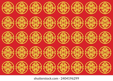 Chinese New Year Chinese Traditional Ornaments, Set of Lunar Year Decorations, Red Packets Chinese Zodiac Pattern, Download this Artwork and Choose The Enhanced License for More Usability