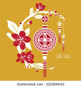 Chinese New Year Vector background