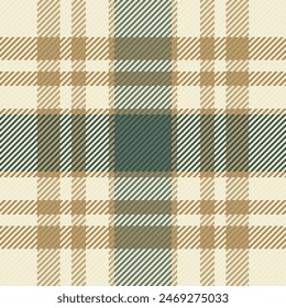 Chinese new year vector check textile, menu tartan plaid background. Neutral fabric seamless texture pattern in light and amber color.