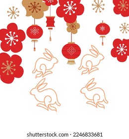 Chinese new year vector illustration
