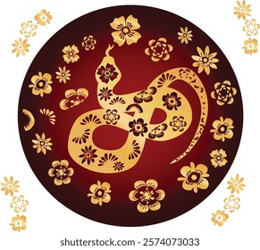 Chinese New Year vector illustration. Good for banner, poster, greeting card, party card, invitation, template, advertising, campaign, and social media.