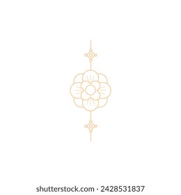 Chinese New Year vector lantern decoration vector