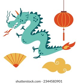Chinese New Year Vector Set